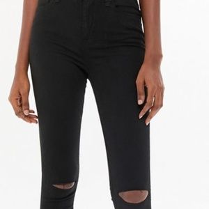 Urban Outfitters BDG Black twig high-rise
